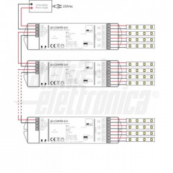 TELECOMANDO RF WHITE PER JO COTR241 Telecomando per regolazione dimmer monocolore