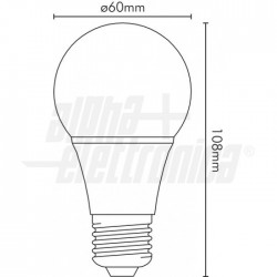 LAMPADINA LED E27 12 24V 5W Lampadina a Led E27   5W   12/24Vdc   Bianco caldo