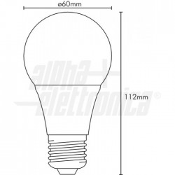 Lamp bulboLed 9W 230V E27 3000K 3STEPdim 