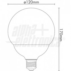 LAMP GLOBO LED 21W 230V E27 30 