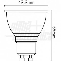 Lampadina a Led GU10   5W   230Vac   BC Lampadina a Led GU10   5W   230Vac   Bianco caldo