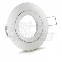 SUPPORTO LAMP LED BIANCO GU10+ 