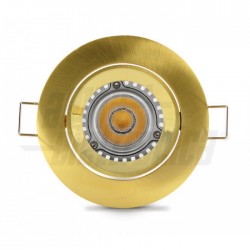 SUPPORTO LAMP LED ORO GU10+CAV 