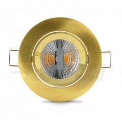 SUPPORTO LAMP LED ORO GU10+CAV 