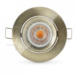 SUPPORTO LAMP LED BRONZO GU10+ 