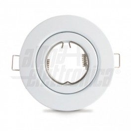 SUPPORTO LAMP LED BIANCO GU10+ 