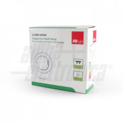 SUPPORTO LAMP LED BIANCO GU10+ 