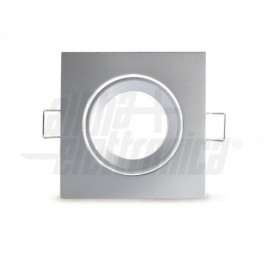 SUPPORTO LAMP LED SILVER GU10+ 