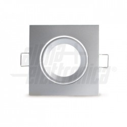 SUPPORTO LAMP LED SILVER GU10+ 