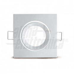 SUPPORTO LAMP LED BIANCO GU5,3 