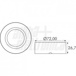 SUPPORTO LAMP METAL LUCIDO G4 