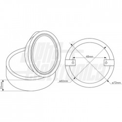 SUPPORTO LAMP METAL LUCIDO G4 