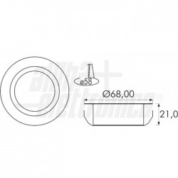 SUPPORTO INCAS LAMP METAL LUCI 