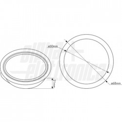 SUPPORTO INCAS LAMP METAL LUCI 