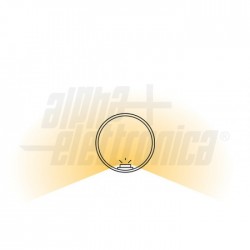 Tubo led vetro 120cm 230Vac 18W 4000K 