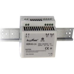 Alimentatore Switching DIN RAIL 60W 24V 