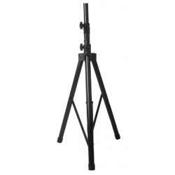 TREPPIEDE X CASSE PA SERIE LX Treppiede, con regolazione in altezza dell’asta telescopica e ammortizzatore a molla per casse acu