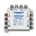 Divisore Wide Band passivo 4 in 8 out Perdita  3,5 dB (distribuzione su 2 colonne)