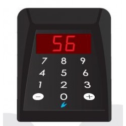 Console numerica da banco 2 cifre 