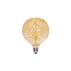 led globo luxy vetro ambr, 6w E27, 2200° 