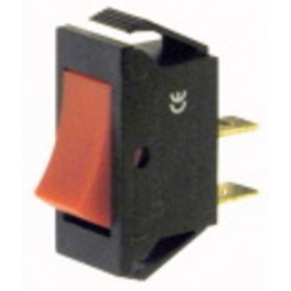 INTERRUTTORE ROSSO 250V 16A 