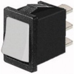 DEVIATORE UNIPOL NERO 250V 6A 