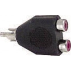 ADATTATORE  SPINA  RCA / 2PRESE RCA 
