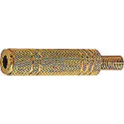 PRESA 3 POLI 6,3 MM DORATA 