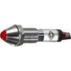 SEGNALATORE CONICO VERDE 220V 