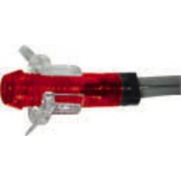 SEGNALATORE AL NEON ROSSO 220V 
