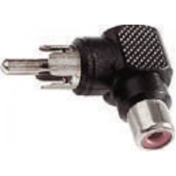 ADATTATORE  ANGOLO PRESA RCA  SPINA RCA 