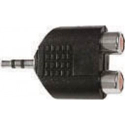 ADATTATORE DA SPINA 3,5 STER A 2 PR RCA 