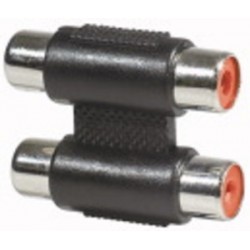 ADATTATORE  2 PRESE RCA / 2 PRESE RCA 