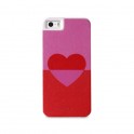 Puro Cover Iphone 5 / 5s / SE   bI Heart   Rosa