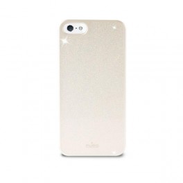 Puro Custodia Iphone 5 / 5s / SE    glitter   Bianco