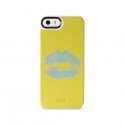 Puro Cover Iphone 5 / 5s/SE   kiss   Verde Lime Bacio Azzurro