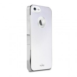 Puro Cover Iphone 5   metal   Bianco Screen Protector