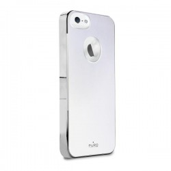 Puro Cover Iphone 5   metal   Bianco Screen Protector