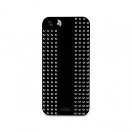 Puro Cover Iphone 5/5s/SE   rock   Con Borchie Rotonde Nero