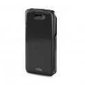 Puro Custodia   vip   Con Flip Vert  Iphone 5/5s/SE Nero Interno Verde