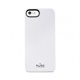 Puro Cover iPhone 5 / 5S / SE 5 Ecopelle Bianco
