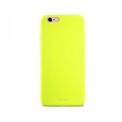 COVER IN SILICONE LIQUIDO IPHONE 6 GIALL PURO ICON COVER GIALLO
