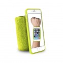 Puro Custodia Da Polso   running Band   Iphone 6 / 6s Con Taschina Verde