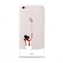Puro Custodia Ultra Silm  03  per iPhone 6 Plus/ 6s Plus Merry Snowman Trasparente
