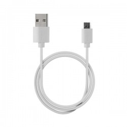 Puro White Cavo Micro USB TPE 1A 1m Bianco