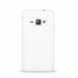 Puro Custodia TPU Ultra Silm  0 3  per Samsung Galaxy J1 2016 4 5  con Screen Protector Trasparente