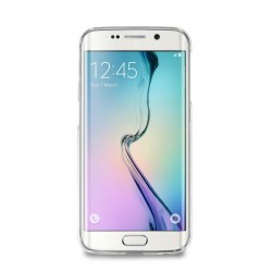 Puro Custodia UltrA Slim   0 3   Galaxy S6 Edge Trasp W/screen Protector