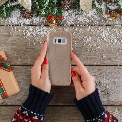 Puro Cover PC+TPU Shine per Samsung Galaxy S8 5 8  Oro Rosa