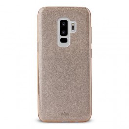 Puro Cover PC+TPU Shine per Samsung Galaxy S9+ 6 2  Oro