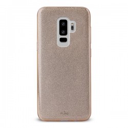 Puro Cover PC+TPU Shine per Samsung Galaxy S9+ 6 2  Oro